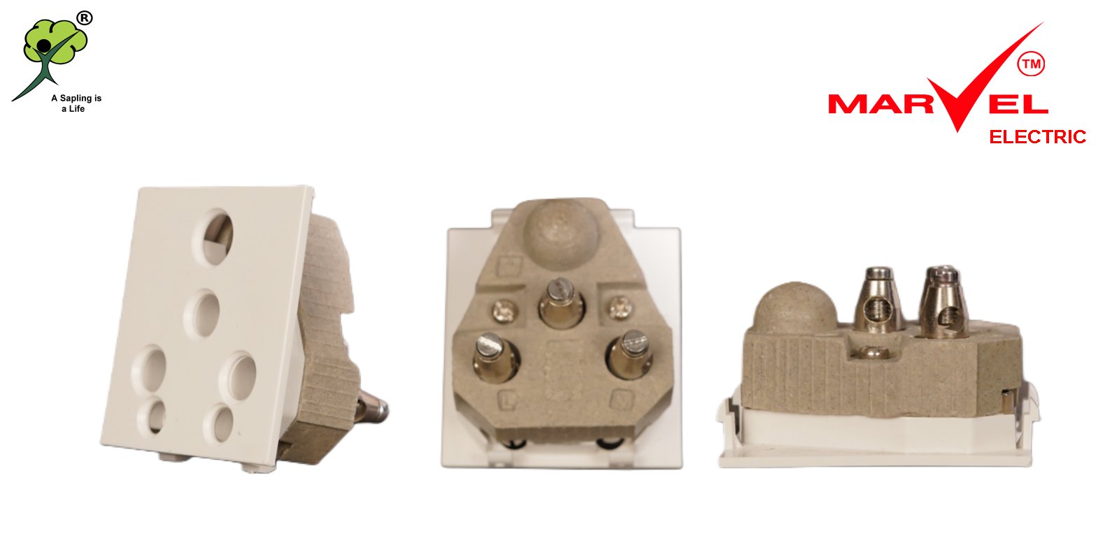 6/16A porcelain Socket