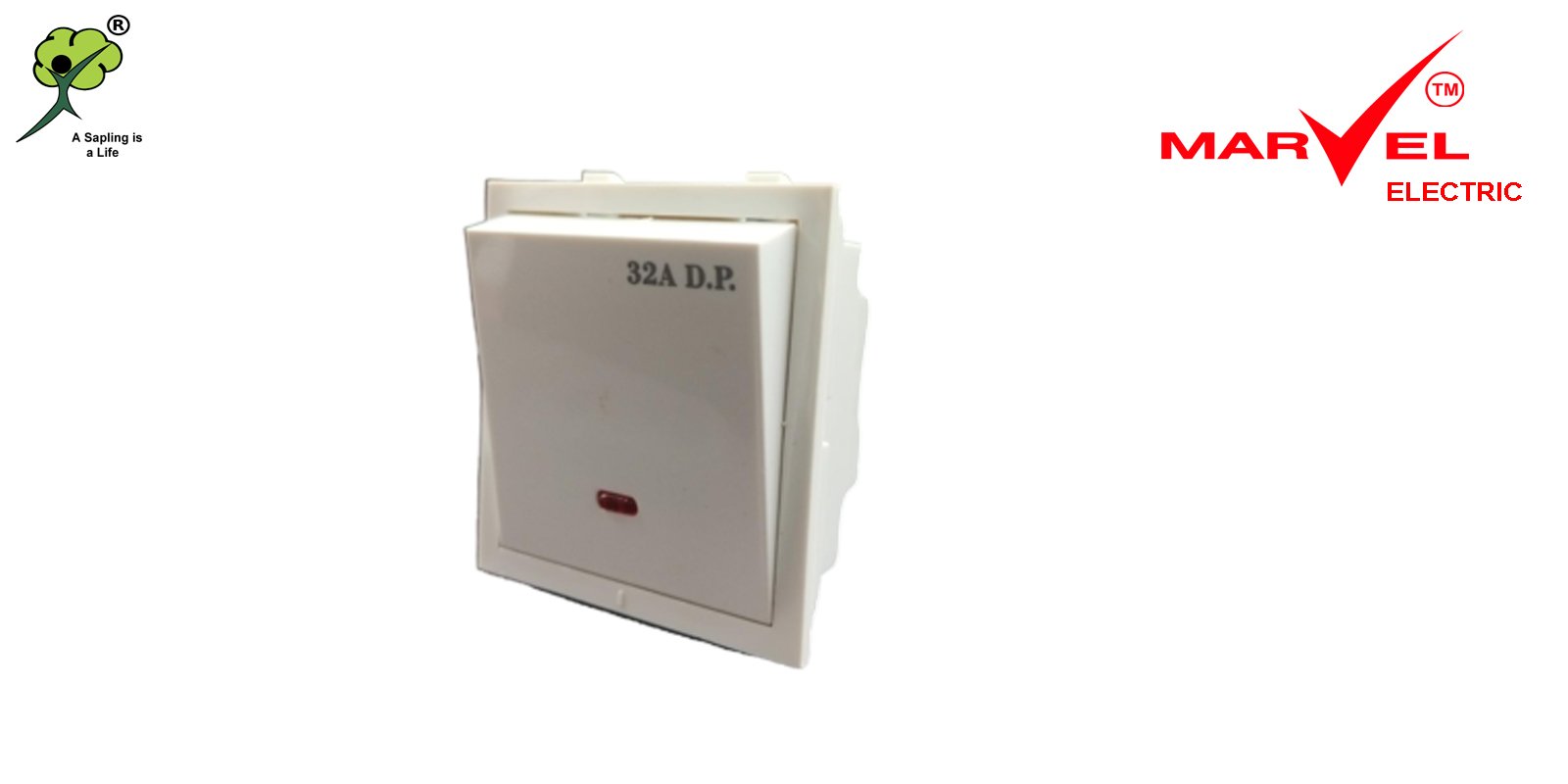 Modular switch with indicator(DP)