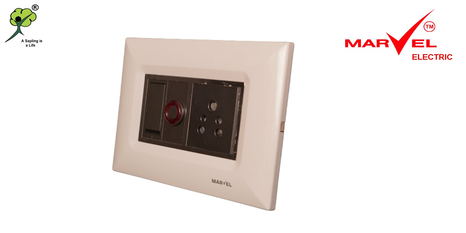 Jumbo Semi Modular White