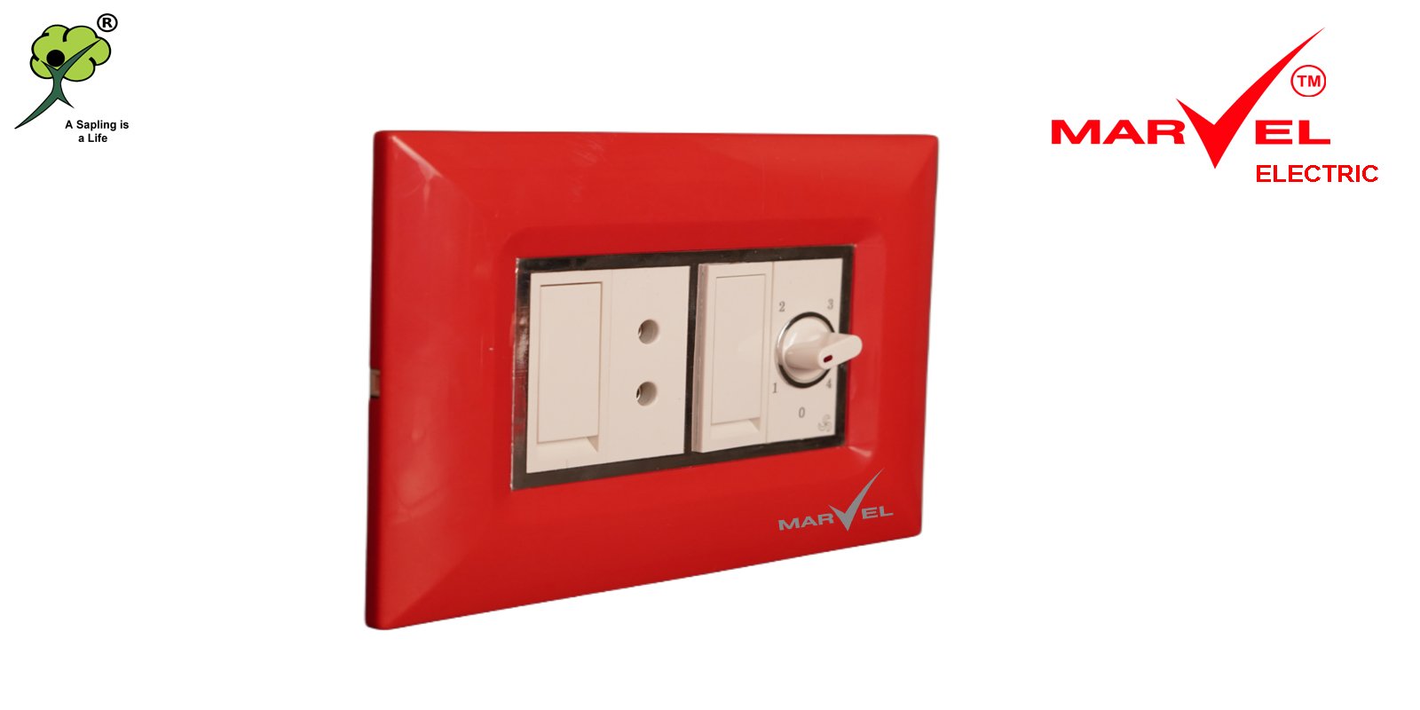 Jumbo Semi Modular Red