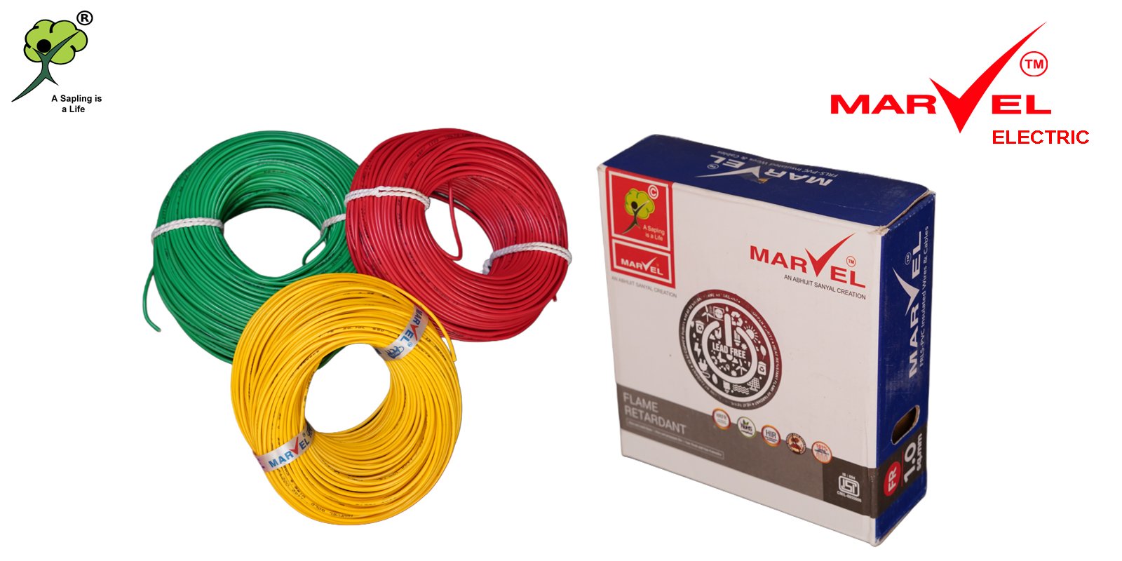 Multi strand Single Core Pvc Cable - BLUE